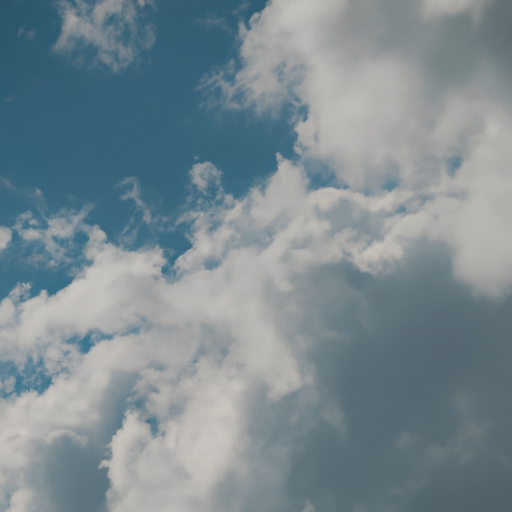 1. תמונה הממחישה סוגים שונים של עננים הנראים בדרך כלל בדפוסי מזג אוויר שונים.